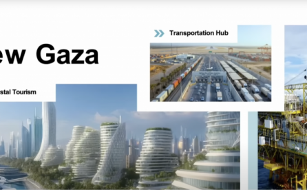 Proyecto New Gaza, presentado por Jared Kushner.